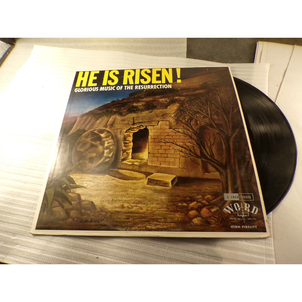 He Is Risen Glorious Music of the Resurrection Vinyl LP Word WST-8133-LP Stereo